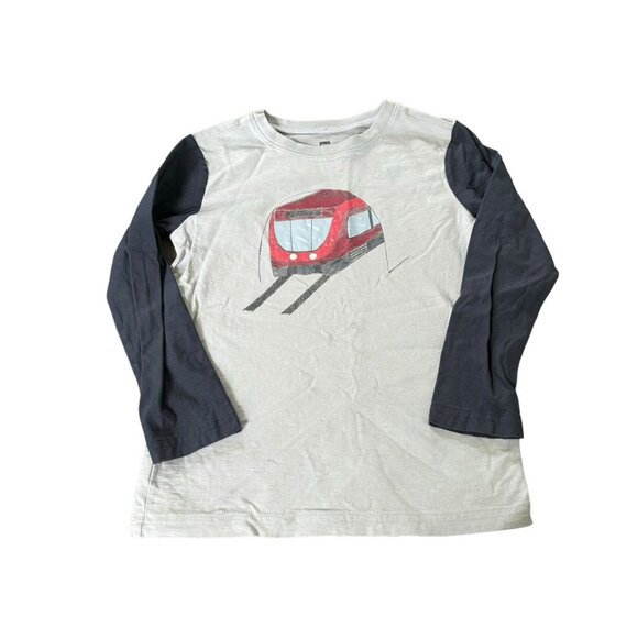 Tea Collection Other - Tea Collection Train Graphic Tee Size 8